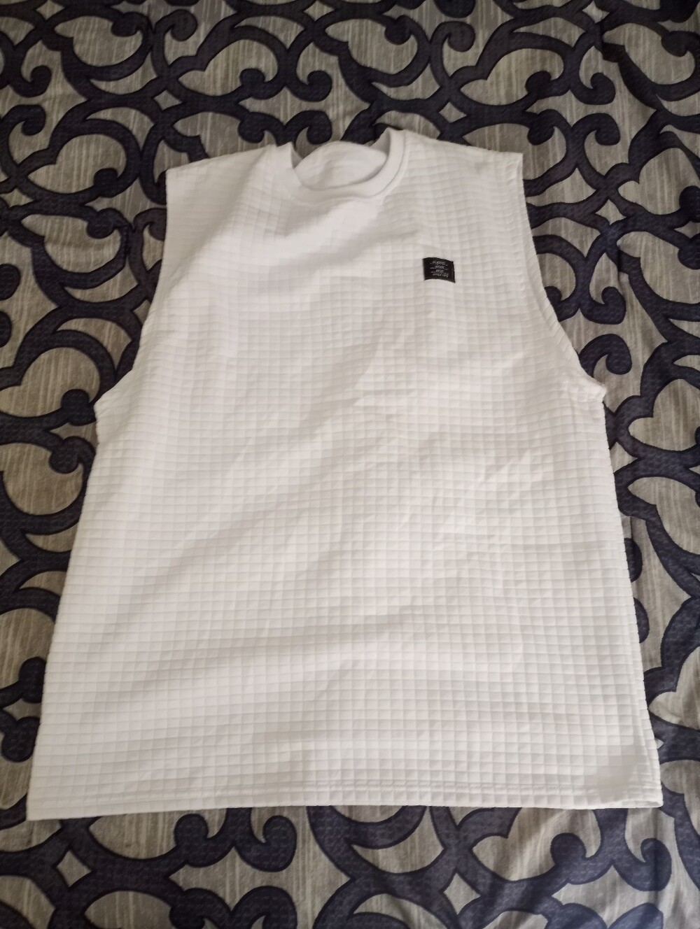 👠Mens Plus Size Quilted Top👠